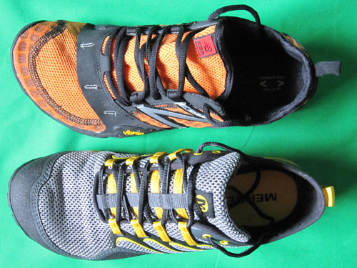 new balance minimus vs merrell trail glove