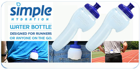 Simple Hydration Water Bottles - Believe in the Run