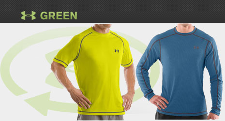 under armour recycled clothing