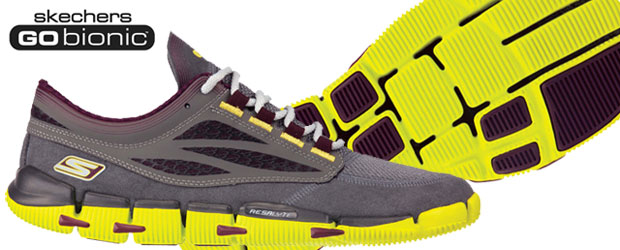 skechers go bionic mens running shoes