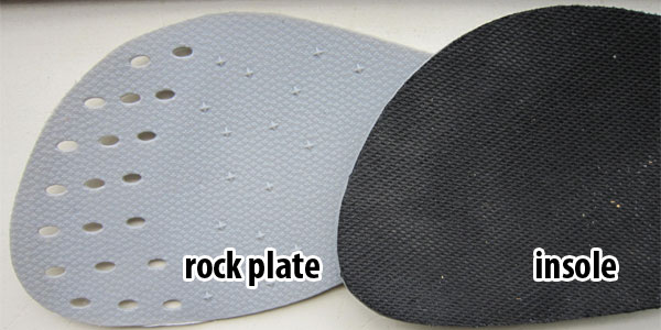 Trail running 2024 rock plate