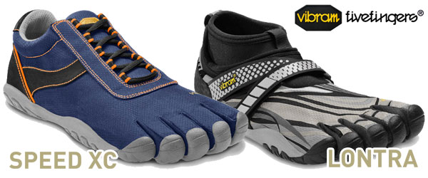 Vibram Five Fingers Lontra \u0026 Speed XC 