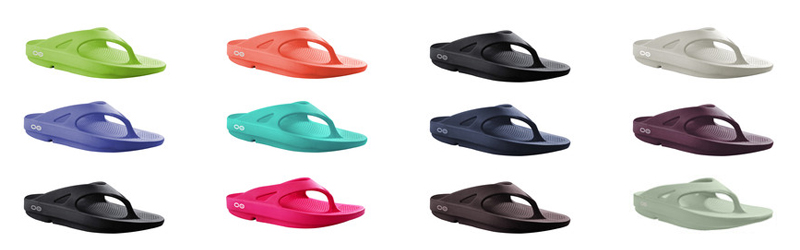 oofos flip flops amazon