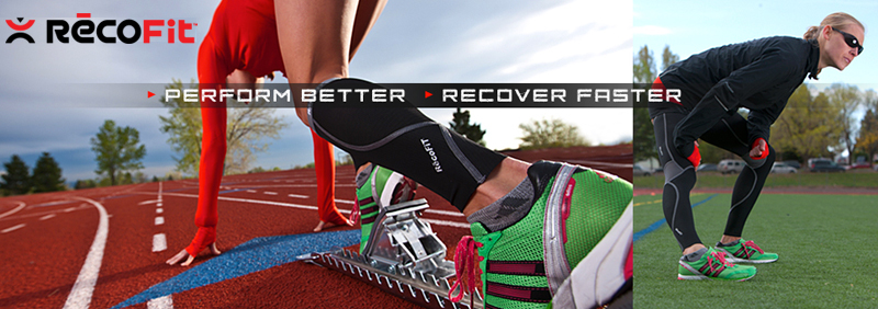 RecoFit Shin Splint Therapy Compression Sleeves – Quick & Precise