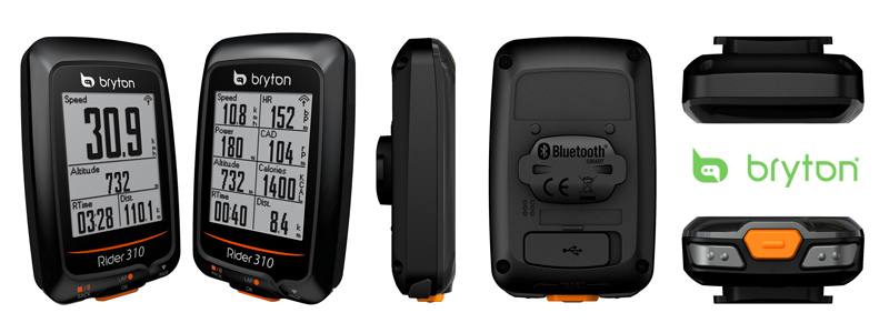 Bryton rider 310 gps best sale bike computer