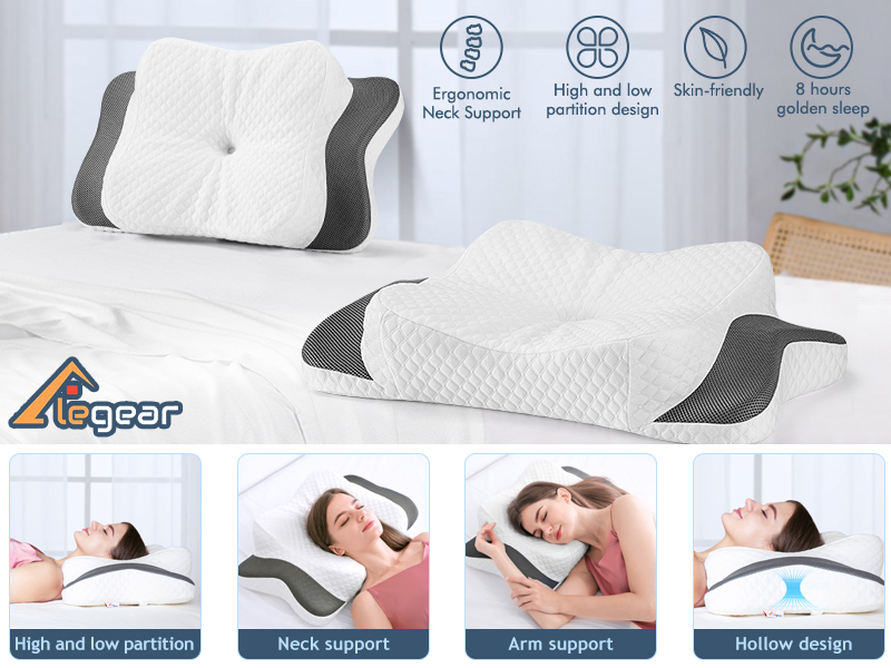 Get your best sleep with Elegear Memory Foam Cervical Pillow – Quick ...