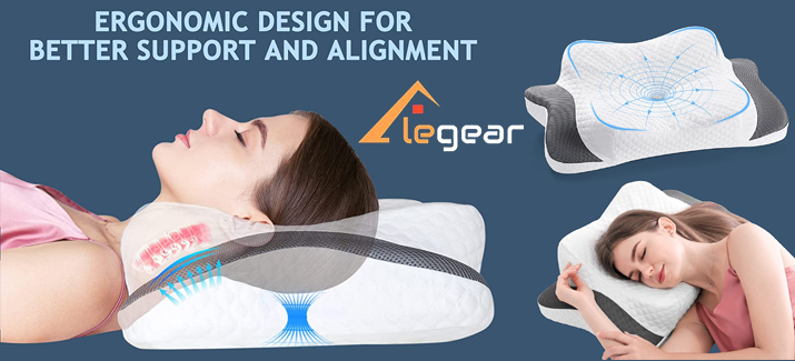 Get your best sleep with Elegear Memory Foam Cervical Pillow – Quick &  Precise Gear Reviews