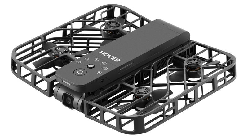 Black HOVERAir X1 Combo Self-Flying Camera Pocket-Sized Drone 120g